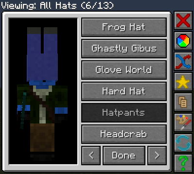 形色帽子 Tspbs Minecraft